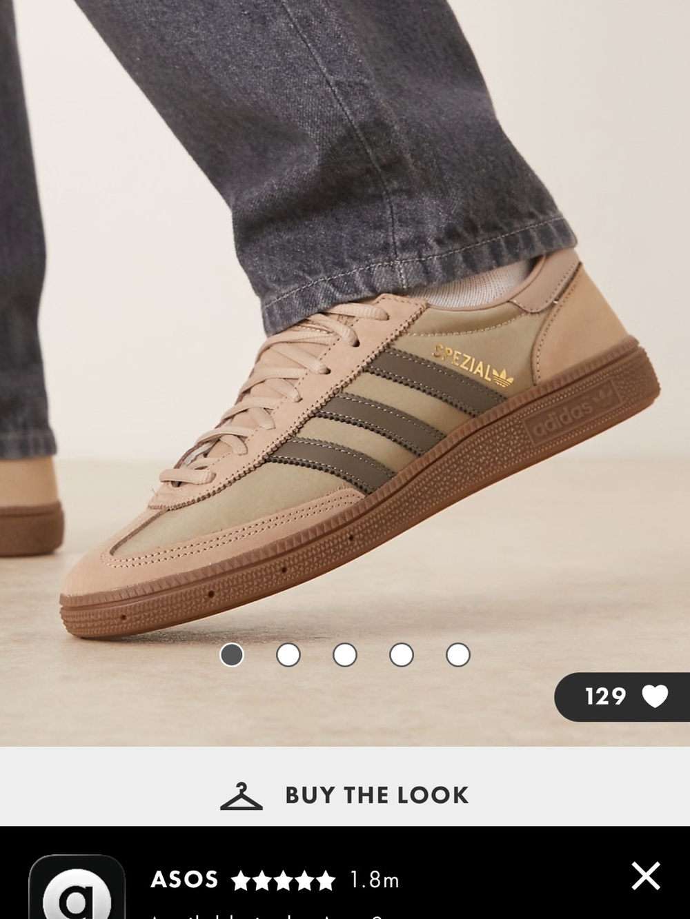 adidas Spezial in Tan and Olive